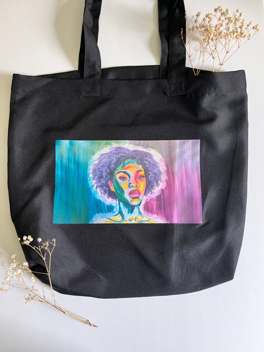 Queen Aura Tote Bag