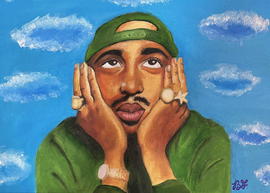 Tupac 5x7 Art Print